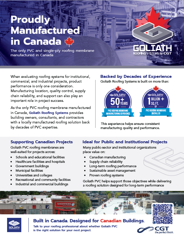 Proudly Manufactured in Canada Marketing Asset for Contractors